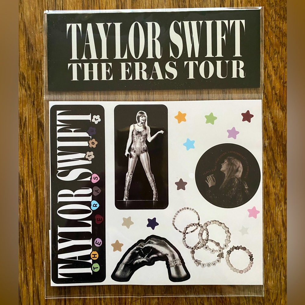 Taylor Swift the era’s tour stickers